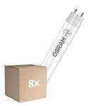 Confezione Multipack 8x Osram Tubo LED T8 (EM/Mains) Standard Output 5.4W 585lm - 830 Luce Calda -  | 44cm - Sostitutiva 15W