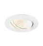 SLV New Tria 68 Faretti Aluminium Bianca Il Giro 8.3W 705lm 60D - 927 Bianco Molto Caldo | Ritaglio 68mm -  Miglior Resa Cromatica - Dimmerabile 