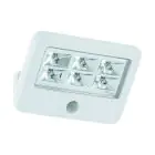 Eglo Luce Da Parete Gavello Bianca 840 Bianco Freddo | IP54 - Sensore Di Movimento